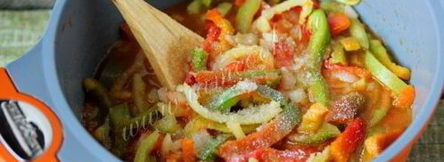 лечо из перца и помидоров. Шаг 7