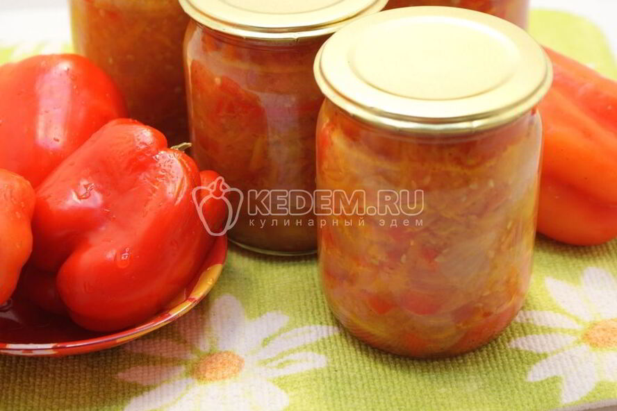 Рецепт лечо из перца на зиму