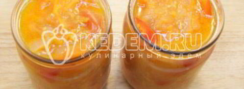 лечо из перца на зиму. Шаг 7