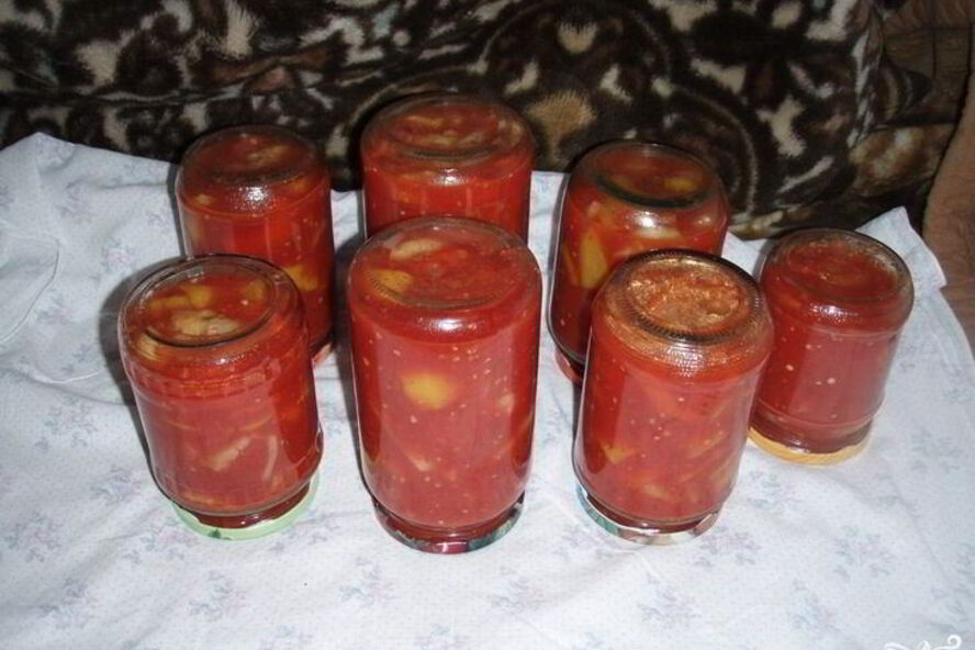 Рецепт лечо из помидоров и перца