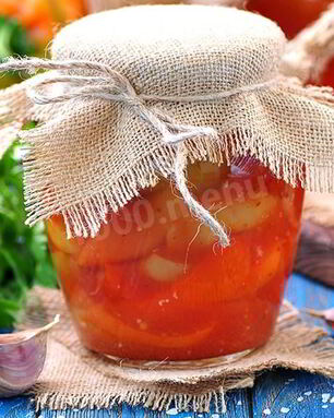 Лечо пальчики оближешь с чесноком