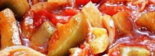 лечо с баклажанами и помидорами. Шаг 10