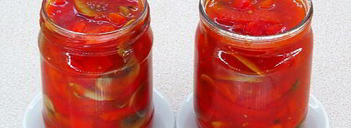 лечо с грибами на зиму. Шаг 11