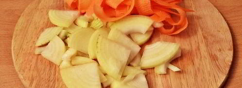 лечо с морковью и луком. Шаг 5