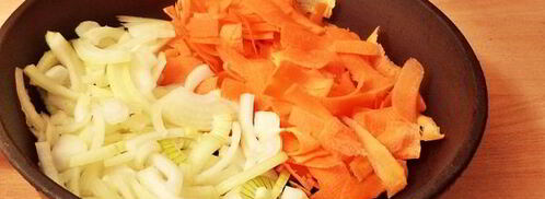 лечо с морковью и луком. Шаг 6