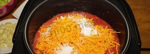 лечо в мультиварке на зиму из помидор и моркови. Шаг 5