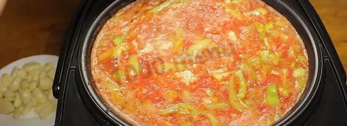 лечо в мультиварке на зиму из помидор и моркови. Шаг 10