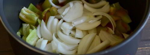 лечо в мультиварке. Шаг 5