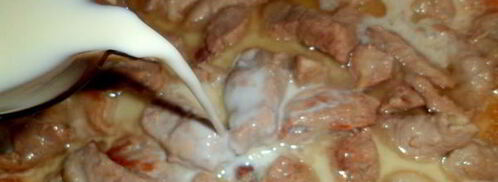 поджарка из свинины с лечо. Шаг 3