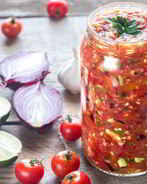 Пряное лечо на зиму