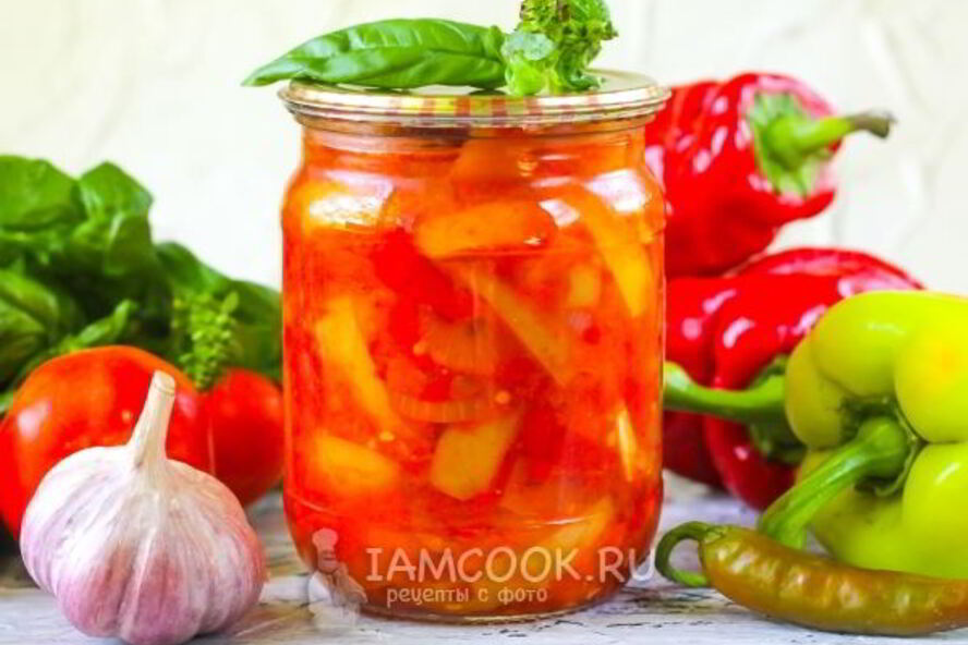 Рецепт сладкого лечо