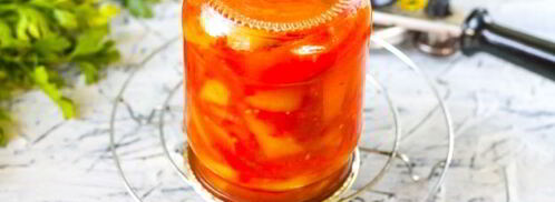 сладкое лечо. Шаг 13