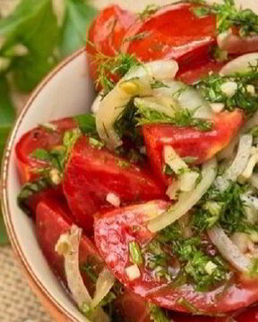 Быстрые маринованные помидоры