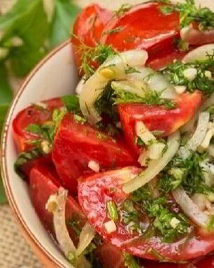 Быстрые маринованные помидоры