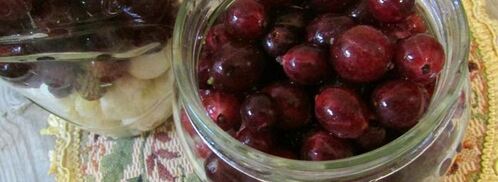 чеснок, маринованный с крыжовником. Шаг 5