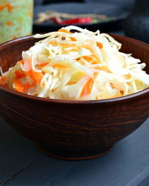 Капуста маринованная с лимонной кислотой и кориандром