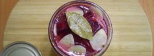 маринованная капуста со свеклой. Шаг 7