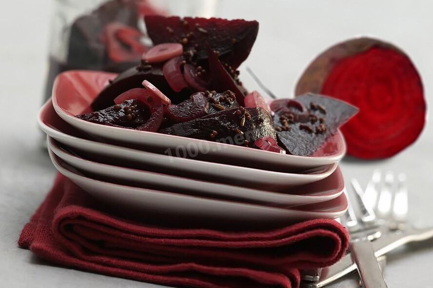 Рецепт маринованной свеклы