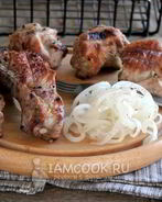 Маринованный лук к шашлыку