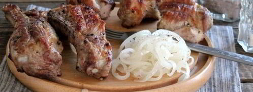 маринованный лук к шашлыку. Шаг 7