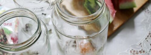 маринованные арбузы в банках на зиму. Шаг 3