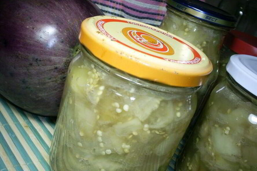 Рецепт маринованных баклажанов под грибы