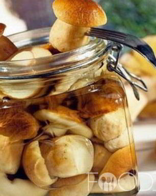 Маринованные белые грибы с уксусом