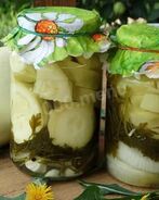 Маринованные кабачки с аспирином