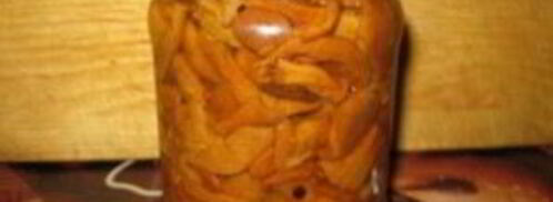 маринованные лисички с яблочным уксусом. Шаг 5