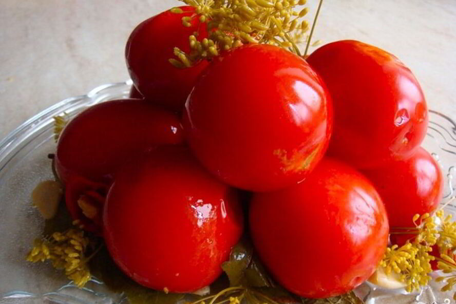 Рецепт маринованных помидоров черри