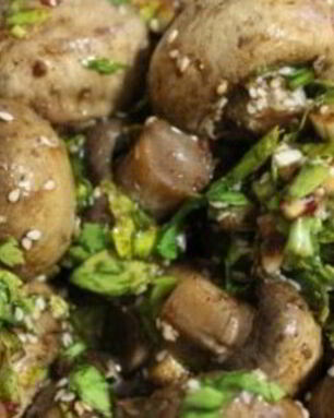 Маринованные шампиньоны по-корейски