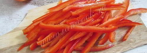 маринованные шампиньоны со сладким перцем. Шаг 5