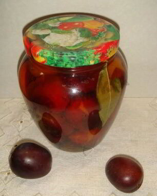 Маринованные сливы без стерилизации на зиму