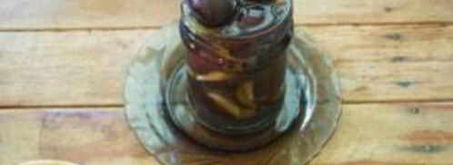 маринованные сливы с чесноком. Шаг 6