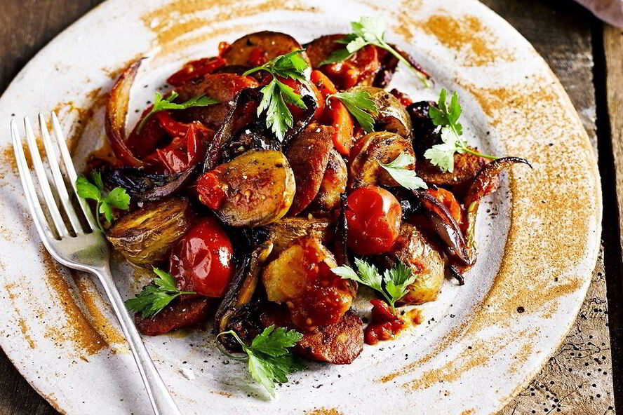 Рецепт молодого картофеля с маринованным перцем