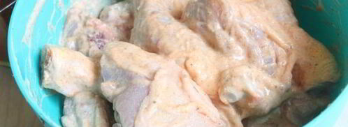 окорочка маринованные в йогурте. Шаг 6