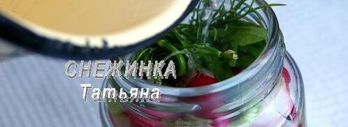 редис маринованный с зеленым луком. Шаг 5