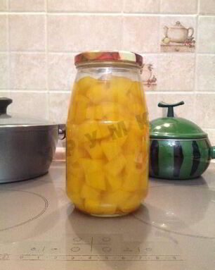 Тыква маринованная на зиму на гарнир к мясу