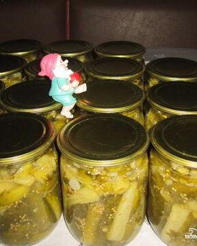 Огурчики Пальчики на зиму