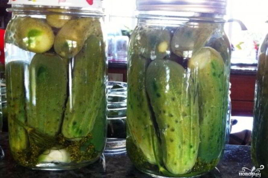 Рецепт огурцов на зиму хрустящие