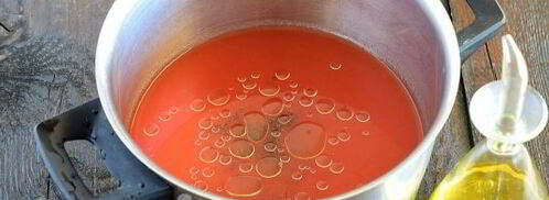 перец в томатном соке на зиму. Шаг 8