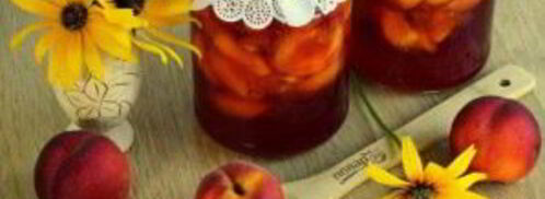 персики в собственном соку на зиму. Шаг 4