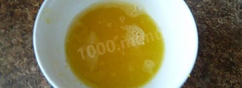 апельсиновый рулет с повидлом. Шаг 3