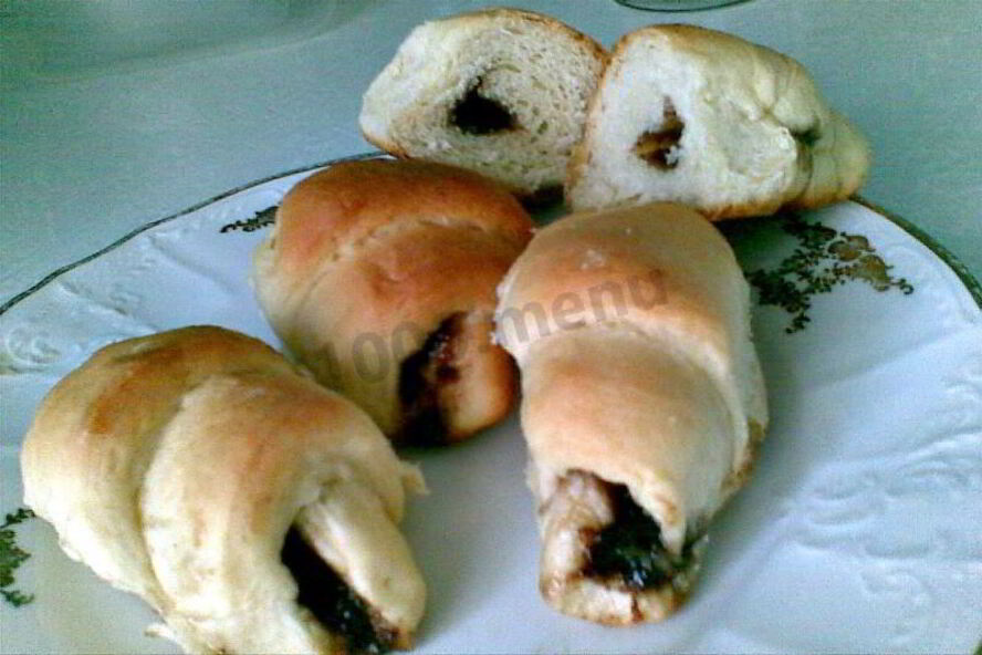 Рецепт булочек-пальчиков с повидлом