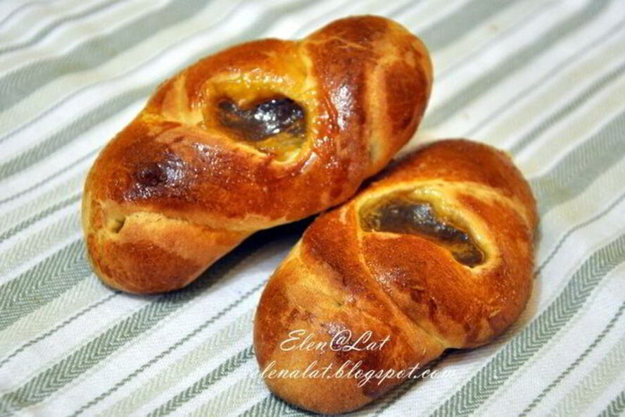 Рецепт булочек с повидлом