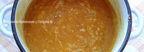 быстрое повидло из персиков. Шаг 4