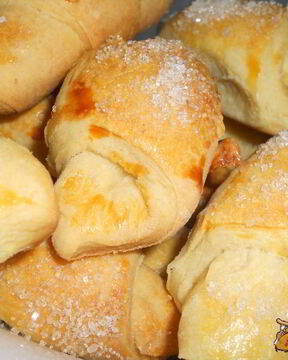 Круасаны с повидлом