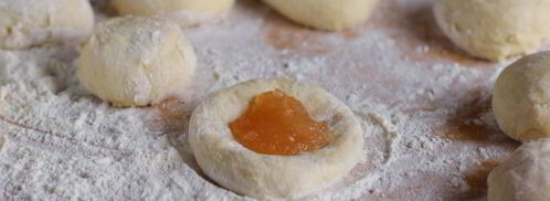 пончики с повидлом. Шаг 11