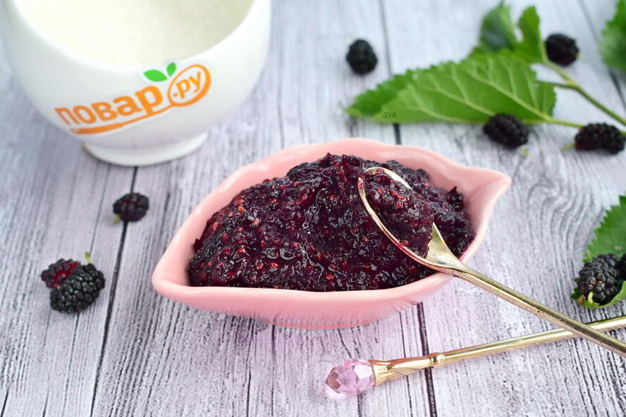 Рецепт повидла из шелковицы