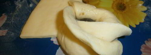 розочка-бутон с повидлом. Шаг 18